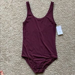 Lively maroon body suit - never worn!